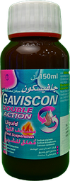 [109926] GAVISCON DOUBLE ACTION 150 ML SYRUP 1 BOX