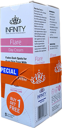 [109982] INFINITY FLARE DAY CREAM 60 GM+1 FREE 1 BOX