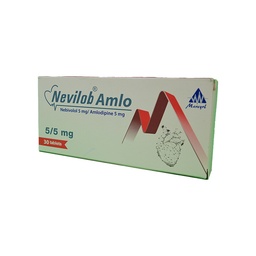 [110155] NEVILOB AMLO 5 /5 MG TAB 3 STRIP 30 TAB