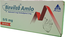 [110155] NEVILOB AMLO 5 /5 MG TAB 3 STRIP 30 TAB