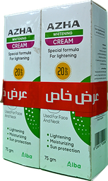 [110169] AZHA WHITENING CREAM SPF20 75GM+1 SP OFFER 1 ONE UNIT