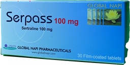 [110196] SERPASS 100 MG TAB 3 STRIP 30 TAB