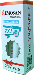 [110301] REMOSAN SUNSCREEN CREAM GEL 60 GM 1+1 FREE 1 BOX