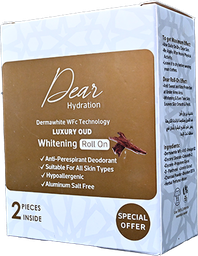 [110135] DEAR LUXURY OUD WH ROLL ON 2 PIECES SP OFFER @ 1 BOX