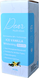 [109946] DEAR ICY VANILLA WHITENING ROLL ON 60 ML @ 1 BOX