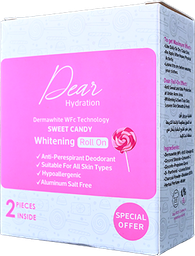 [110134] DEAR SWEET CANDY WH ROLL ON 2 PIECES SP OFFER @ 1 BOX