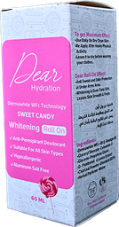 [109943] DEAR SWEET CANDY WHITENING ROLL ON 60 ML @ 1 BOX