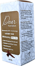 [109944] DEAR LUXURY OUD WHITENING ROLL ON 60 ML @ 1 BOX