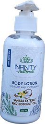 [110035] INFINITY BODY LOTION VANILLA&COCONUT OIL 250 ML 1 BOX