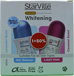 [109392] STARVILLE ROLL ON HAIR REDUCER+LIGHT PINK S.P OFF 1 BOX