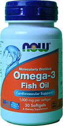 [109495] NOW OMEGA-3 1000 MG CAP 1 BOX 30 CAP