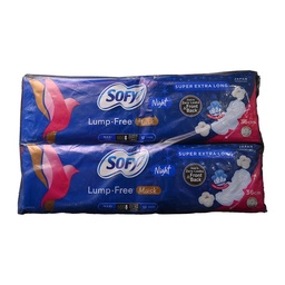 [109645] SOFY NIGHT MUSK MAXI THICK EX.LONG 12PAD BUNDLE 1 BOX