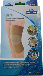 [109511] BODYFIX ELASTIC KNEE SUPPORT W/ANTI SLIP B008 (L) 1 BOX