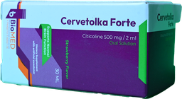 [109704] CERVETOLKA FORTE STRAWBERRY FLAVOR SYRUP 30 ML 1 BOX