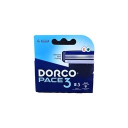 [109721] DORCO PACE 3 BLADES 4 PCS 1 BOX