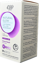 [109756] EVA NATURAL GLOW VELVET TOUCH LIGHT ROLL ON 60ML 1 BOX