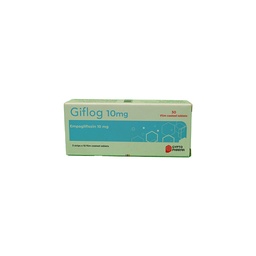 [108403] GIFLOG 10 MG TAB 3 STRIP 30 TAB