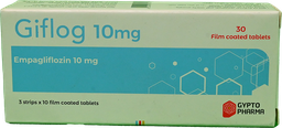 [108403] GIFLOG 10 MG TAB 3 STRIP 30 TAB