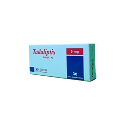[108404] TADALIPTIS 5 MG TAB 3 STRIP 30 TAB