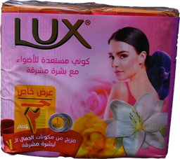 [108508] LUX DREAM DELIGHT SOAP 115GM 4PCS OFFER DIS 2L.E 1 BOX