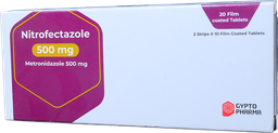 [108525] NITROFECTAZOLE 500 MG TAB 2 STRIP 20 TAB