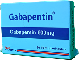 [108648] GABAPENTIN 600 MG TAB 2 STRIP 20 TAB