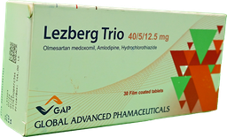 [108869] LEZBERG TRIO 40/5/12.5MG TAB 3 STRIP 30 TAB