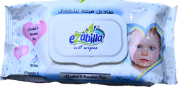 [109084] EZABILLA BABY WET WIPES 72 PCS 1 BOX
