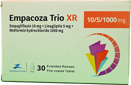 [109091] EMPACOZA TRIO XR 10/5/1000 MG TAB 3 STRIP 30 TAB