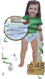 [108612] BEBEM NATURAL PANTS 6 EXTRA LARGE 48 DIAP 1 BOX