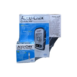 [108709] ACCU-CHEK GUIDE ME +50 TEST STRIPS+SOFTCLIX 100PCS 1 BOX
