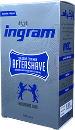 [108909] INGRAM FOR MEN AFTER SHAVE SILVER 100 ML 1 BOX