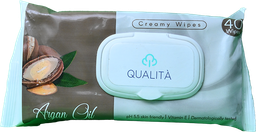 [108812] QUALITA WIPES ARGAN OIL 40 WIPES 1 BOX