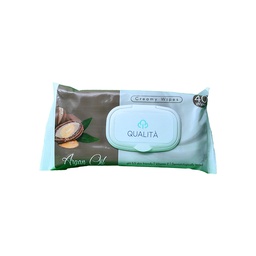 [108812] QUALITA WIPES ARGAN OIL 40 WIPES 1 BOX