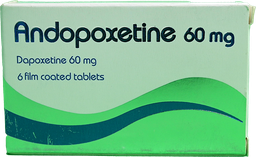 [108461] ANDOPOXETINE 60 MG TAB 2 STRIP 6 TAB