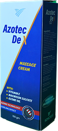 [109175] AZOTEC DEX MASSAGE CREAM 100 GM 1 BOX