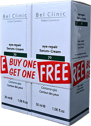 [108506] BEL CLINIC EYE REPAIR SERUM CREAM 30ML+1 FREE 1 BOX
