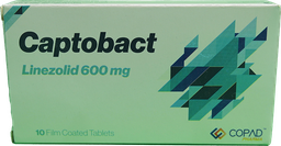 [108781] CAPTOBACT 600MG TAB 1 BOX 10 TAB