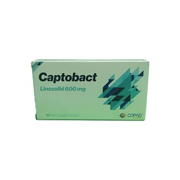 [108781] CAPTOBACT 600MG TAB 1 BOX 10 TAB