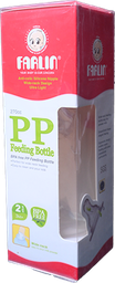[108307] FARLIN WIDE NECK SILICONE FEEDING BOTTLE 270ML 1 BOX