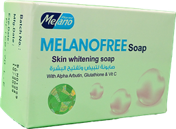 [107877] MELANOFREE SKIN CLEANSING&LIGHTENING SOAP 100GM 1 BOX