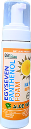 [107828] EGYSEVEN PANTHENOL FOAM ALOE VERA 200 ML 1 BOX