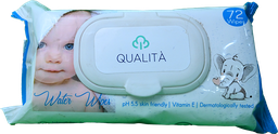 [108232] QUALITA WET WIPES OILVE OIL EXTRACT 80 PCS 1 BOX