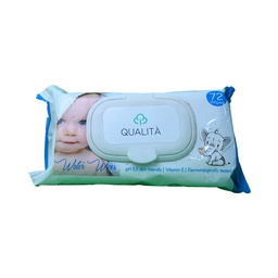 [108232] QUALITA WET WIPES OILVE OIL EXTRACT 80 PCS 1 BOX
