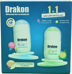 [107521] DRAKON WHIT ROLL LOLLIPOP CANDY+ROLL PASSION FREE 1 BOX