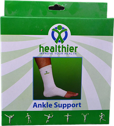 [107630] HEALTHIER CLOSE ANKLE SUPPORT XL انكل شراب 1 BOX