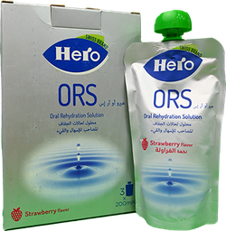 [107313] HERO ORS ORAL SOLUTION 200 ML 3 POUCH 3 UNIT 3 UNIT