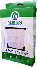 [107600] HEALTHIER LUMBO-SCENLEBELT SIZE XL SPINAL SUPPORT 1 BOX