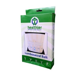 [107600] HEALTHIER LUMBO-SCENLEBELT SIZE XL SPINAL SUPPORT 1 BOX