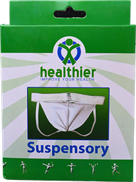 [107610] HEALTHIER SUSPENSORY XL حزام رافع خصية 1 BOX